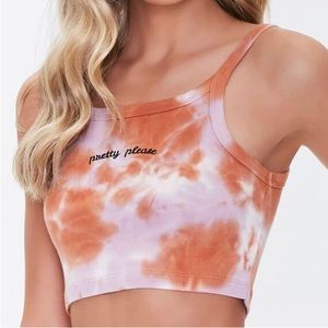 PLUS Tie-Dye Pretty Please Cami
